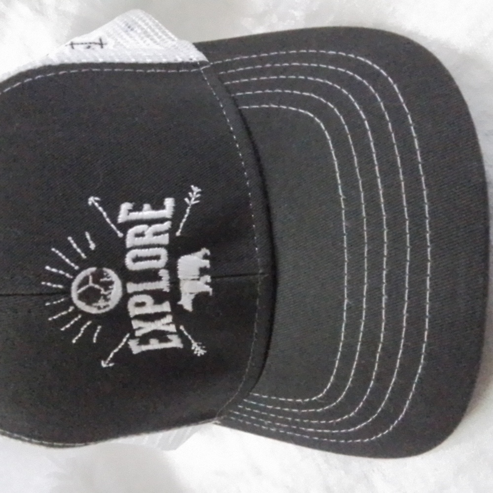 Ouray youth adjustable snapback trucker cap, Explore Yosemite